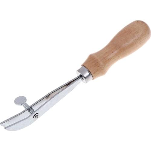 Adjustable Leather Craft Edge Creaser Skiving Tool Handmade DIY Stainless Steel Tools For Leather Craft DIY/Leather Making