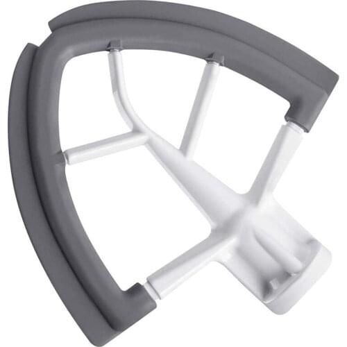 Replacement Mixer Attachments, Edge Beater for Kitchen Tilt-Head Stand Mixer, 4.5-5 Quart Flat Beater Blade