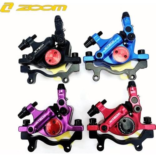 Mountain bike Aluminum Alloy Oil Disc Brake Caliper MTB Bicycle Electric Scooter Hydraulic piston tw-oway brake Bicycle parts