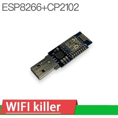 WiFi KILLER ESP8266 CP2102 Wifi jammer Wireless network KILLER development board automatic power off flash ESP12 module