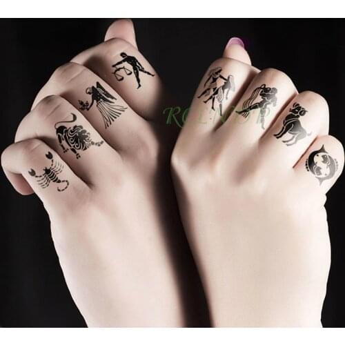 Waterproof Temporary Tattoo Sticker Fish Horse Spider Cattle fake Tatto Flash Tatoo Tatouage Hand Back Foot for Girl Women Men