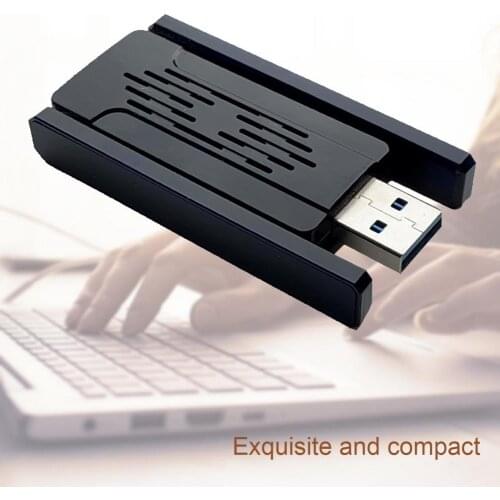 New USB 3.0 1200Mbps Wifi Adapter Dual Band 5GHz 2.4Ghz 802.11AC RTL8812BU Wifi Antenna Dongle Network Card For Laptop Desktop