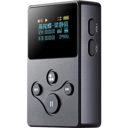 Xduoo X2S Lossless Portable Metal HIFI Music Player Headphone Amplifier Support DSD128 PCM 24Bit/192K OLED Screen