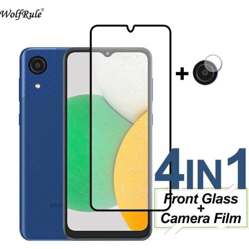 2Pcs Screen Protector For Samsung Galaxy A02S Glass M02S A01 Core M01 Tempered Glass Protective Phone Lens Film For Samsung A02S