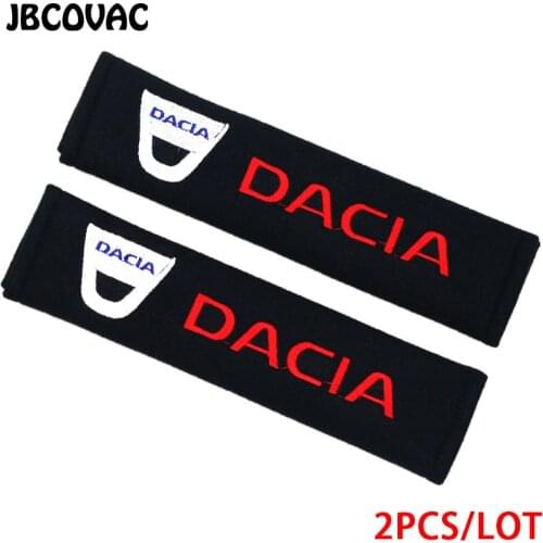 2pcs/lot Car Accessories Auto Stickers Covers Car Styling Case For Dacia Duster Logan Sandero Lodgy Stepway Mcv 2 Emblems Badge