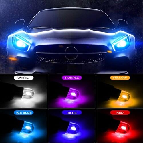 4pcs T10 W5W 194 168 Car Interior Led Lights 3030 Chip Canbus For Auto Wedge License Plate Lamp White Blue Red 6000K 12V Diode