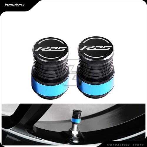 Motorcycle Accessories Valve Stem Cap Set Case for Yamaha YZF-R25 R25 All Year