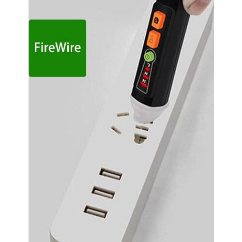 Non-Contact Voltage Tester Multifunctional Electricity Test Pen 50/60Hz LED Flashlight Sound Light Buzzer Alarm For Electrician