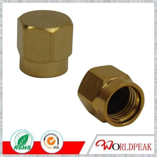 Free shipping 50pcs Metal type SMA Male Dust Cap without Chain