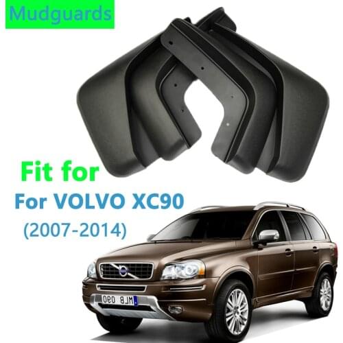 Molded Car Mud Flaps For VOLVO XC90 2007-2014 2008 2009 2010 2011 2012 2013 Mudflaps SplashGuards Mud Flap Mudguards Fender
