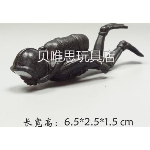 Flawly mini PVC figure doll ornaments model toy diver 2pcs/set