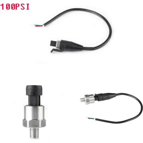 5 Volt Oil Fuel Pressure Sensor 100 PSI Electric Gauge Meter Sensor For Oil Fuel Universal