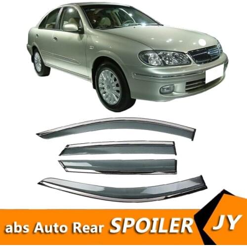 For Nissan SUNNY 2004 SUNNYWindow Visor Vent Shades Sun Rain Deflector Guard For s Auto Accessories 4PCS/SET