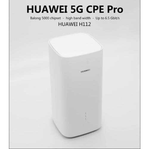 Huawei 5G CPE Pro(H112-372)5G NSA+SA(n41/n77/n78/n79),4G LTE(B1/3/5/7/8/18/19/20/28/32/34/38/39/40/41/42/43)CPE Wireless Router