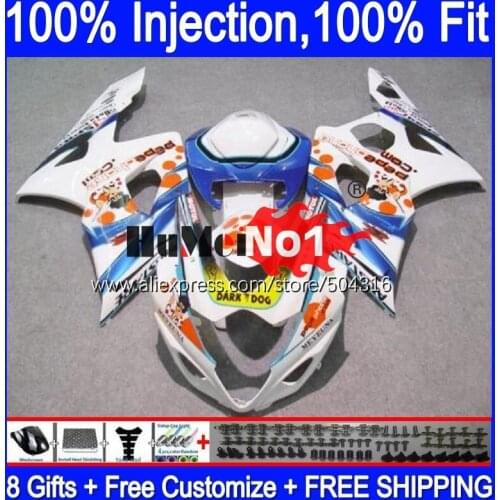 Injection For SUZUKI GSX R1000 GSXR-1000 2005 2006 Pepephone 21MC.75 GSX-R1000 GSXR 1000 1000CC 05 K5 GSXR1000 05 06 Fairing