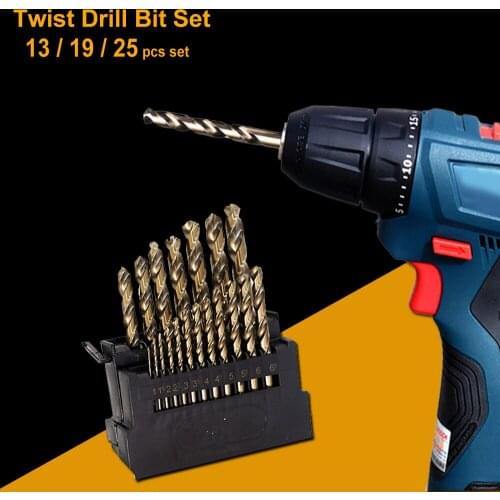 Cobalt Drill Bits For Metal Wood Working M35 HSS Co Steel Straight Shank 1.5-13mm Twist Drill Bit Power Tools Drilling Core