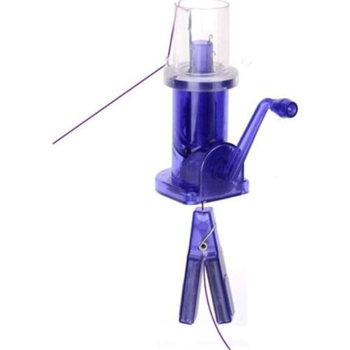 Hand Knitting Machine Creative Embellish Knitting Machines Loom Plastic Spool Knitter Wool Winder Craft Bracelet Weave Tool