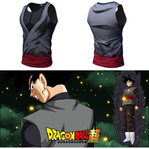 Men 3D Anime Tank Top Male Anime character Bodybuilding Gym Fitness quick dry Vest Adult Cosplay Sleeveless Singlet Shirt