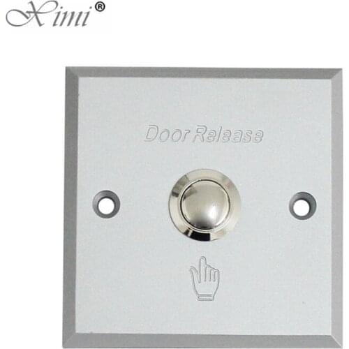 Good Quality Metal DoorExit Switch Exit Button Aluminium Alloy Door Control Push Button Free Shipping Door Control Exit Button