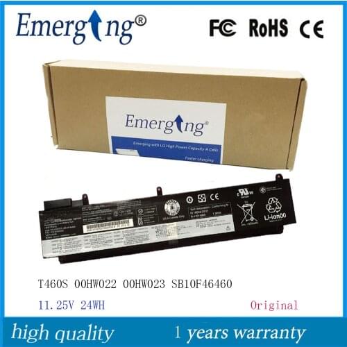 11.25V 24WH New Original SB10F46460 Laptop Battery for Lenovo Thinkpad T460S 00HW022 00HW023