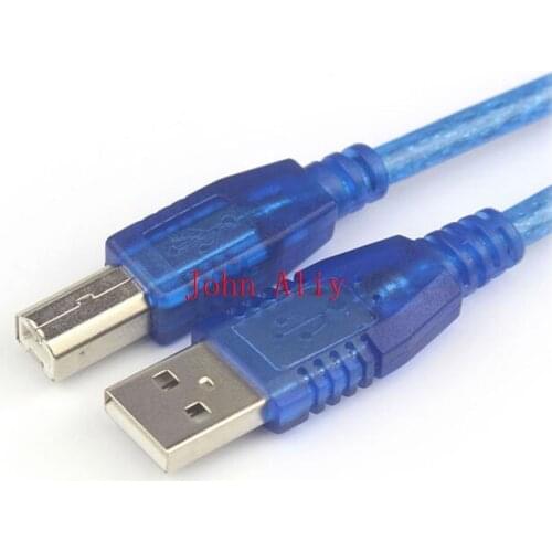 Wholesale USB 2.0 Print Printer Cable blue A To B Male M/M