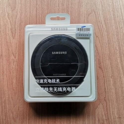 Original Samsung S7 Qi Wireless Charger EP-NG930 For Galaxy S8 S9 S10 Plus Note9 for iPhone 8 X XR XS MAX Huawei mate 20 pro MI9