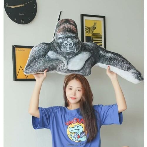 90cm Creative Simulation Long Arm Orangutan Plush Toy Stuffed Soft Monkey/Gorilla Boyfriend Pillow Cushion Sleeping Dolls Gift