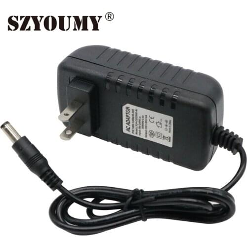 SZYOUMY 1A 2A 3A Power Supply AC100-240V To DC 12V Lighting Transformer Converter Switch Charger Adapter For LED Strip