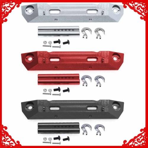 RCAWD machined alloy rear bumper for 1-10 RGT 86100 86110 FTX5579 Outback Fury crawler part