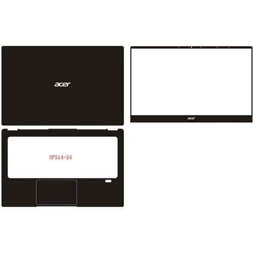 Laptop Carbon Fiber Vinyl Skin Sticker Cover For Acer Swift SF315-52 SF315-51 SF515-51 SF514-52 SF514-53 X514-51 SF514-54 F5-573