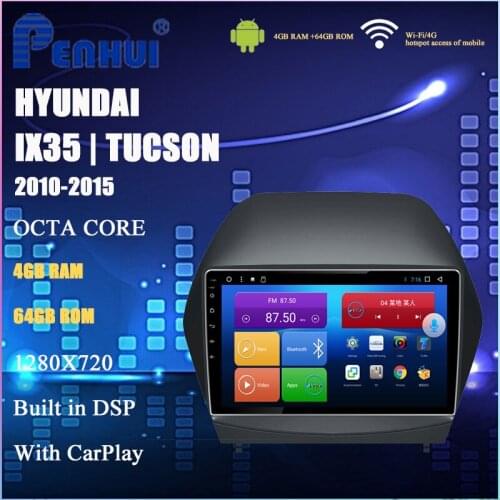 Android Car DVD For Hyundai iX35 / Tucson (2010-2015) Car Radio Multimedia Video Player Navigation GPS 2din
