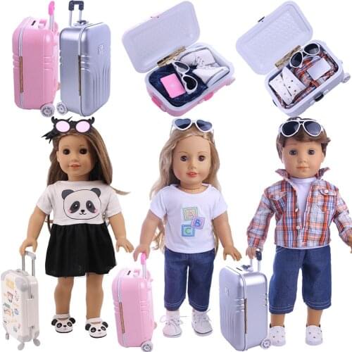 FreeShipping 6/Set Doll Clothes Accessories Shoes Fit 18 Inch American of Girl`s Doll&43Cm Baby New Born Reborn Doll Girl`Toy