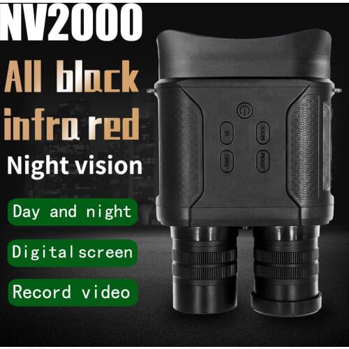NV400 Day & Night Vision Infrared 7x31 Zoom Binocular Scope Telescope Device 4GB 720P 400M Hunting Outdoor Travel Camping Camera