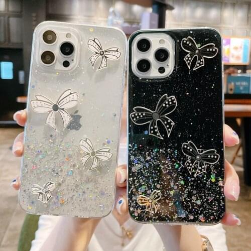 Bling Glitter Star Butterfly Case For Samsung Galaxy A7 A6 A8 Plus A9 2018 J2 J4 J5 J6 J7 Prime A2 Core Silicone Case Coque