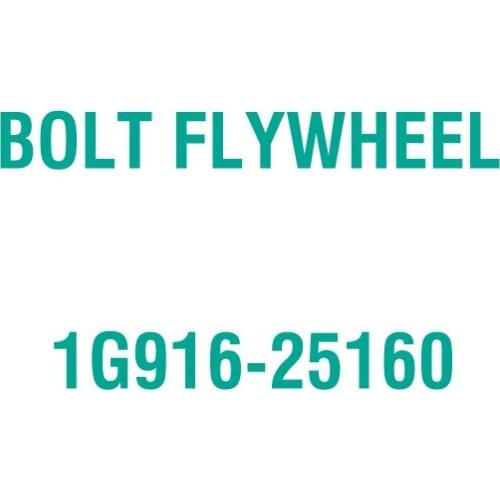 For Kubota 1G916-25160 BOLT FLYWHEEL