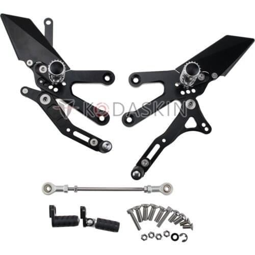 Kodaskin CNC Adjustable Rear Sets Rearset Foot Rest Footpeg For yzf r3 R3 Yamaha motorcycles accessories