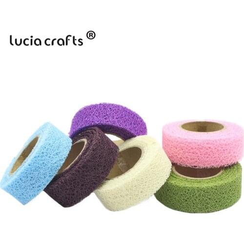 Lucia crafts 9 yards/roll 30mm Plastic Grid Ribbons Lace for Home Wall Decor Party Packing Supplies DIY Accessories Q0802