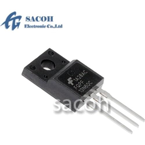 Free Shipping 10Pcs FQPF13N50C FQPF13N50CF FQPF13N50 FDPF13N50NZ 13N50 TO-220F 13A 500V N-Channel MOSFET