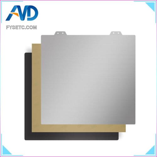 FYSETC Removal Spring Steel Sheet Pre-Applied PEI+Magnetic Base 120/128/150/165/230/235/250/300/310/350mm For 3D Printer Hot Bed