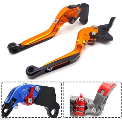 Folding Extendable Adjustable motorcycle brake clutch levers FOR Suzuki SFV650 GLADIUS 2009 2010 2011 2012 2013 2014 2015