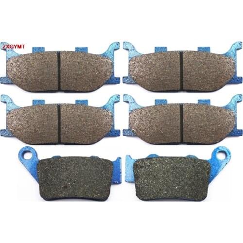 Sintering Brake Shoe Pads Set for YAMAHA MT03 660 2006 - 2013 Front Rear 13 06 12 11 10 09 08 07