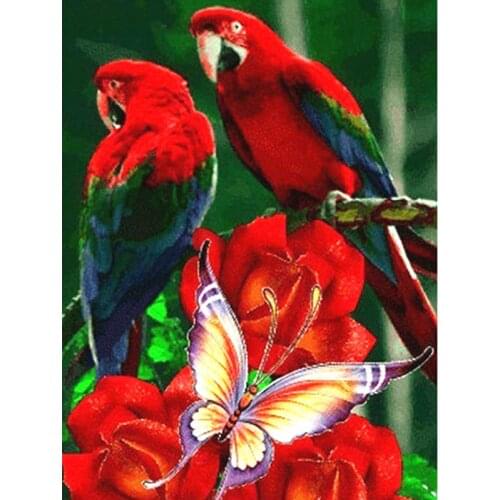 5D Diamond Painting Bird Diamond Embroidery Sale Flower Full Square Diamond Mosaic Picture Rhinestone Decor Home