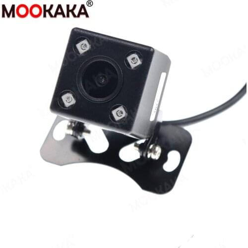 Universal Car Backup Rear View Camera Night Version Auto Reverse Camera With 4 LED Car Back Reverse Camera Waterproof HD