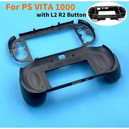 New Matte Hand Grip Handle Joypad Stand Protect Case Shell with L2 R2 Trigger Buttons For PSV1000 PSV 1000 PS VITA Game Console