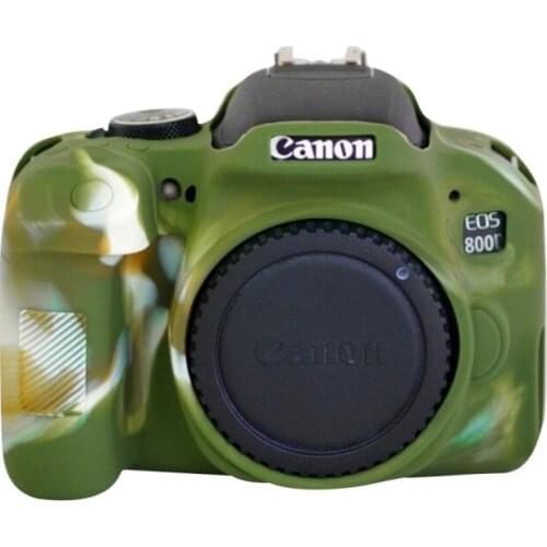 PULUZ For Canon EOS 800D Case Silicone Protective Housing Back Cover Case for Canon EOS 800D Protective Housing silica shell