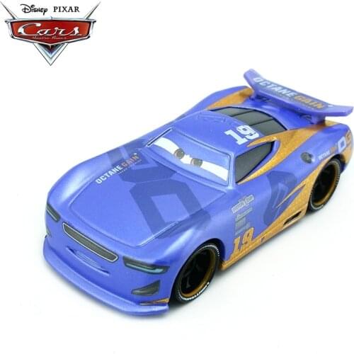Disney Pixar Cars 3 No.19 Daniel Swervez 1:55 Metal Diecast Vehicle Educational Toys Car Model For Boys Children Birthday Gift