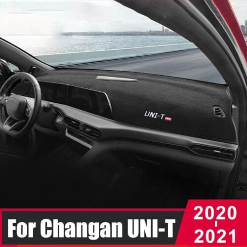 For Changan UNI-T 2020 2021 Car Dashboard Cover Mat Sun Shade Pad Instrument Panel Carpets Protector Anti-UV Accessories