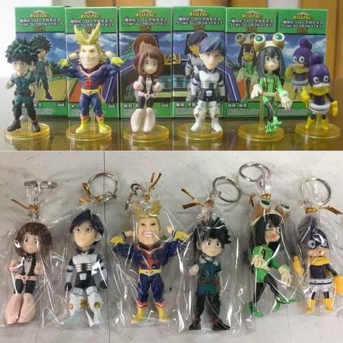 Anime Super My Hero Academia Boku no Hero Izuku Midoriya All Might Ochaco Uraraka Asui Tsuyu Mineta Minoru Figure Model Toy