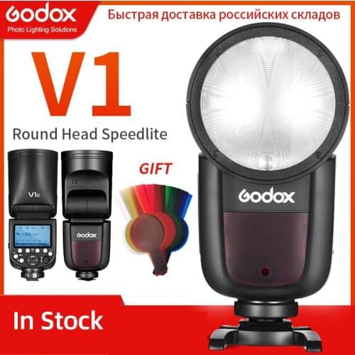Godox V1 Flash V1C V1N V1S V1F V1O V1P TTL 1/8000s HSS lithium battery Speedlite Flash for Canon Nikon Sony Fuji Olympus Pentax