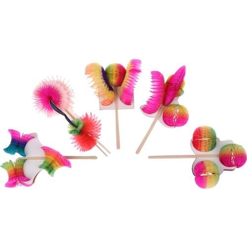 Chinese Magic Flower Manual Deformation Educational Toys Handmade Paper Cutting For Childrens Holiday Gifts Random Color